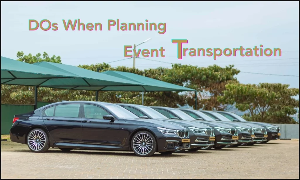 event transportation management