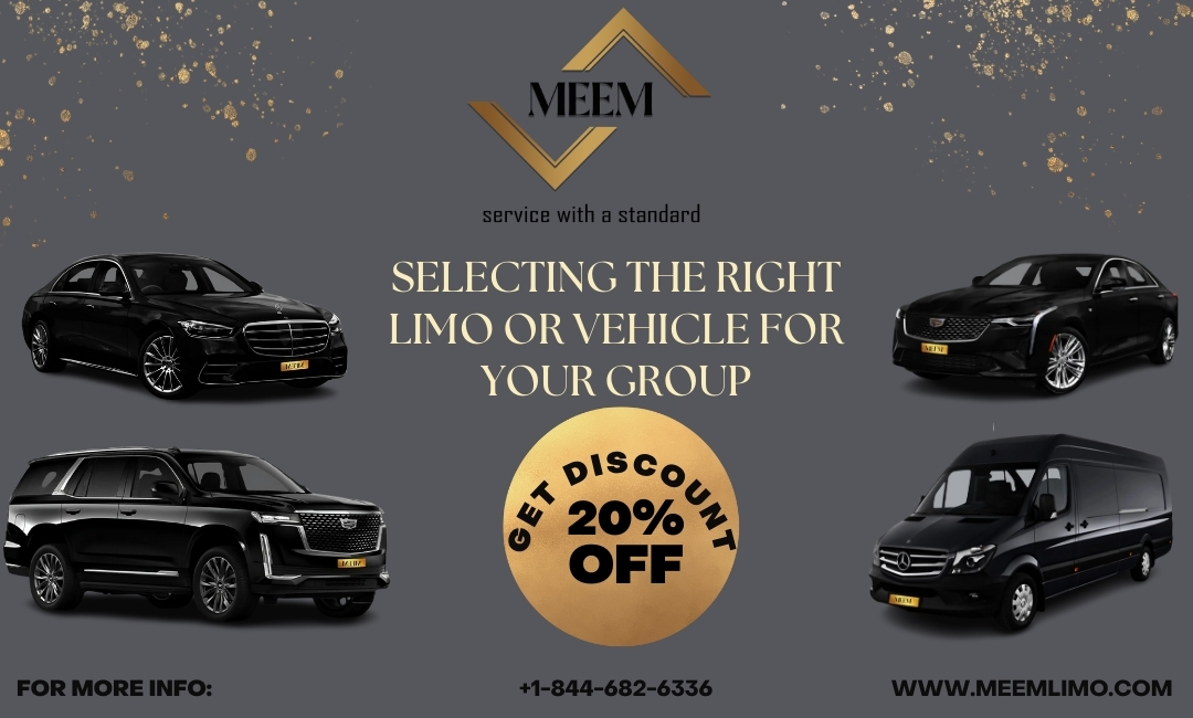 SELECTING THE RIGHT LIMO OR VEHICLE FOR YOUR GROUP
