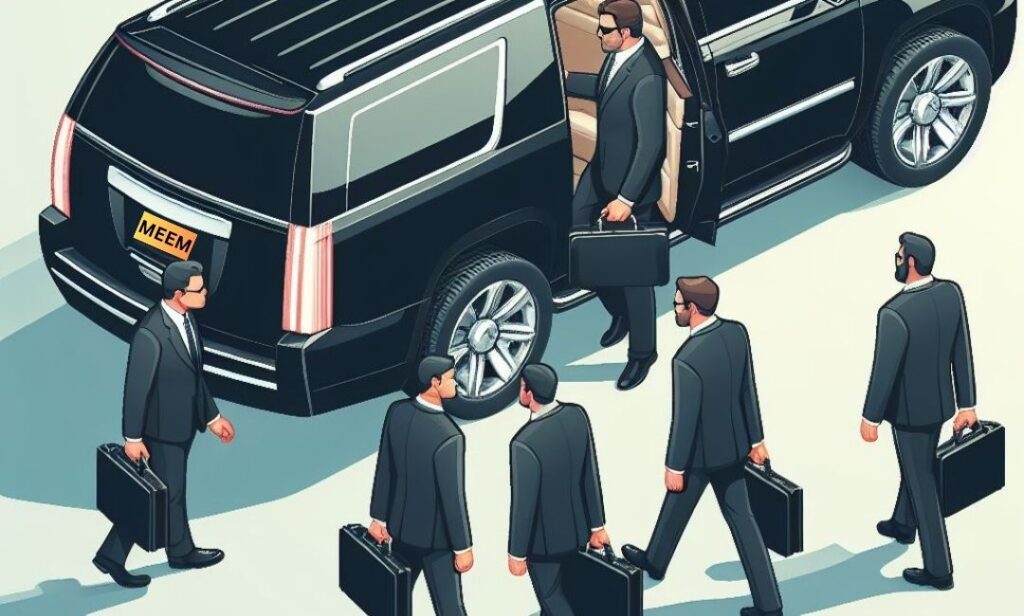 black car service for formal business meetings