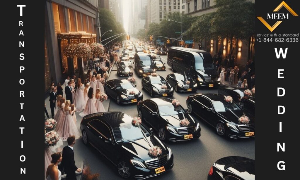 wedding transportation planning tips budgeting and ideas